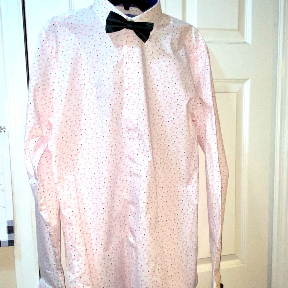 Apt. 9 Long sleeve shirt - flamingo